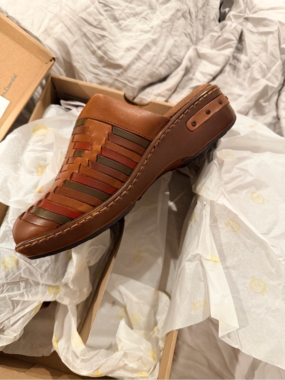 NWT Born Multi color Yucatán clog womens sz 9 - Picture 2 of 5